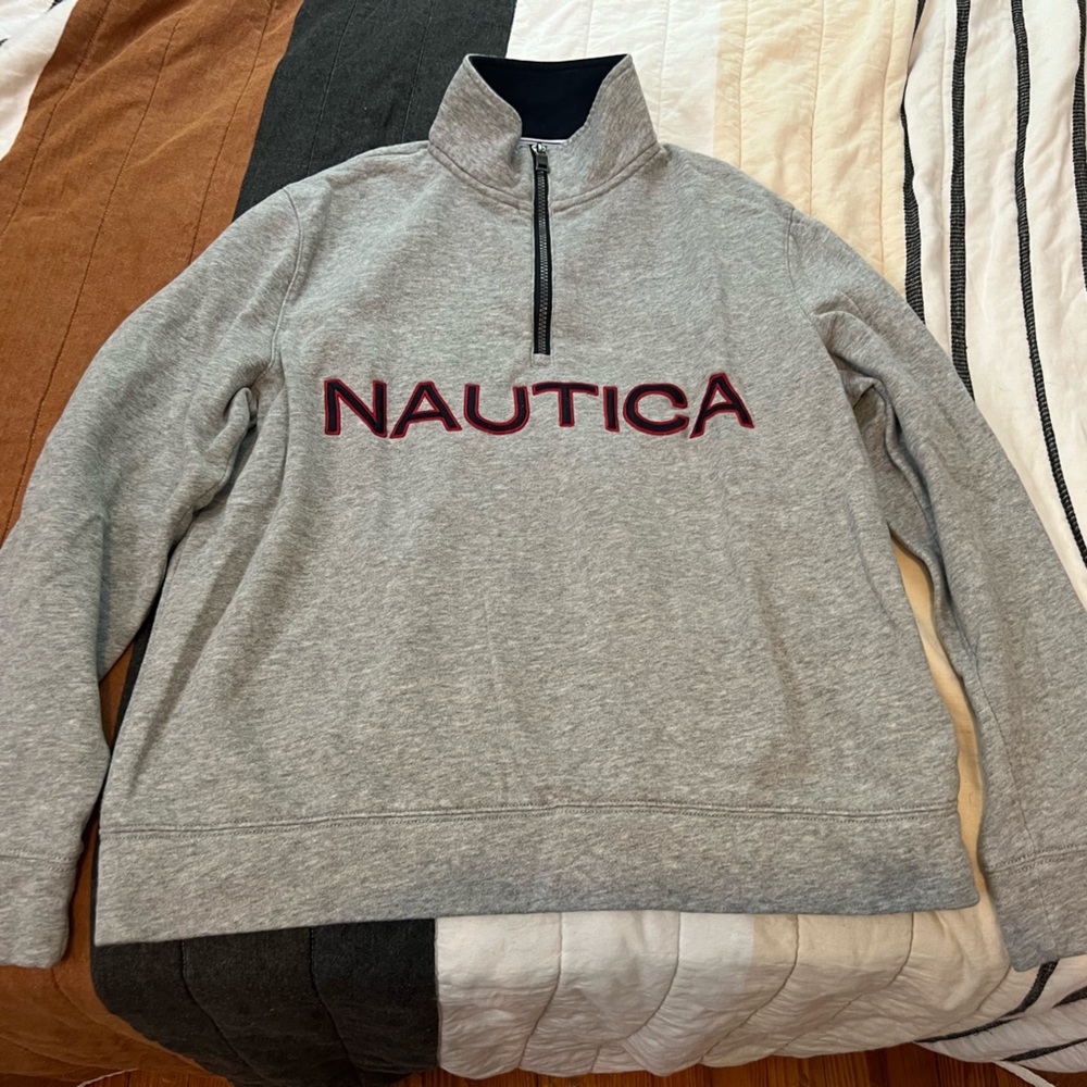 Nautica half zip sweatshirt
